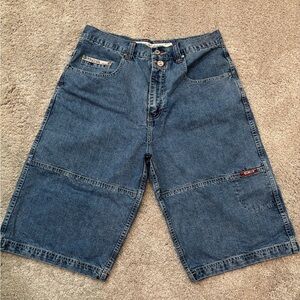 Vtg Y2K Baggy 96 North Denim Jean Shorts Mens 34
